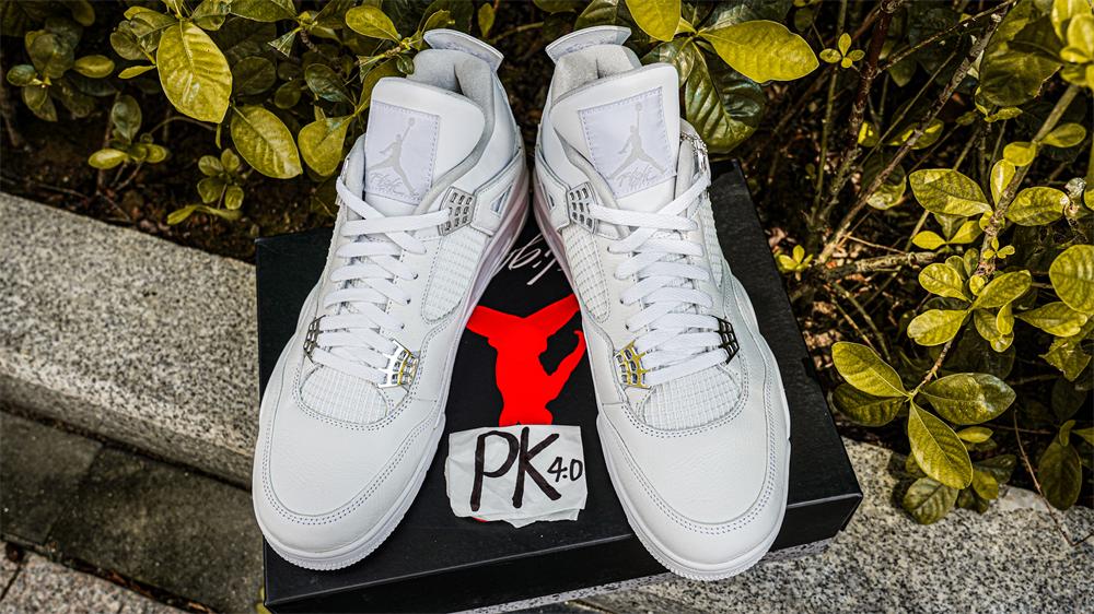 PK GOD Jordan 4 Retro Pure Money RETAIL MATERIALS READY TO SHIP